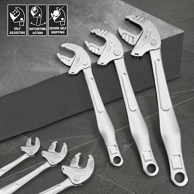 Pipe Wrench Adjustable - Kunci Pas Cakar Kepiting Multifungsi yang