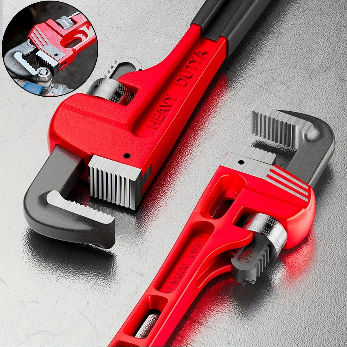 Pipe Wrench Adjustable - Kunci Pipa Lurus Tugas Berat 12