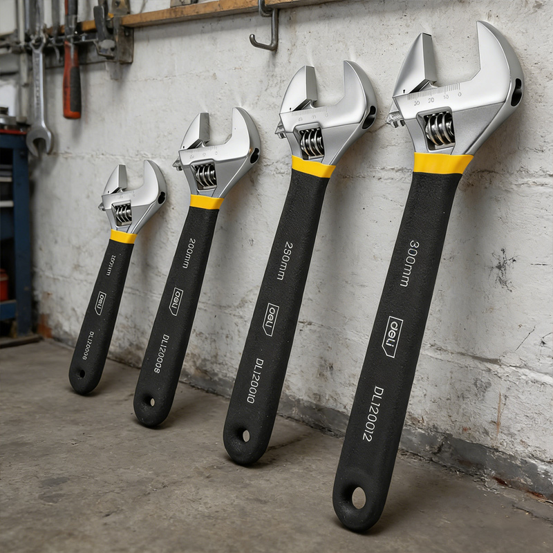 Pipe Wrench Adjustable - Kunci Pas Adjustable 6/8/10/12 Inch Baja