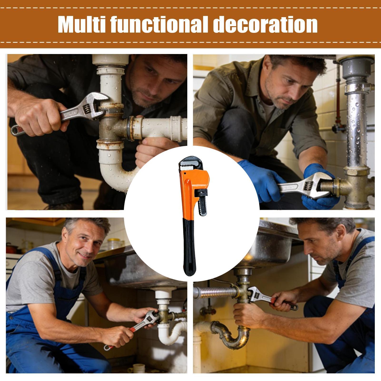 Pipe Wrench Adjustable - Kunci Pipa Tugas Berat yang Dapat