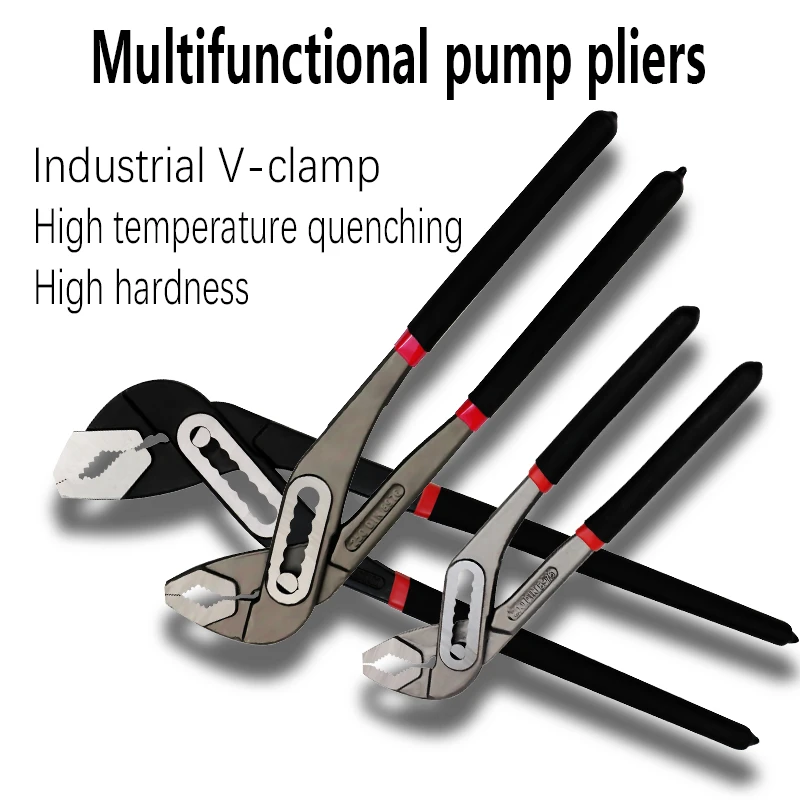 Pipe Wrench Adjustable - Kunci Pipa Cepat ForHomHeavy Duty 8/10/12