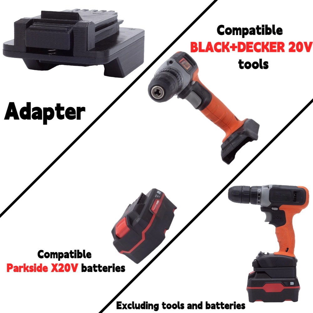 Untuk Parkside X20V TEAM Bater - Black+Decker Tool Cordless ulasan dan harga