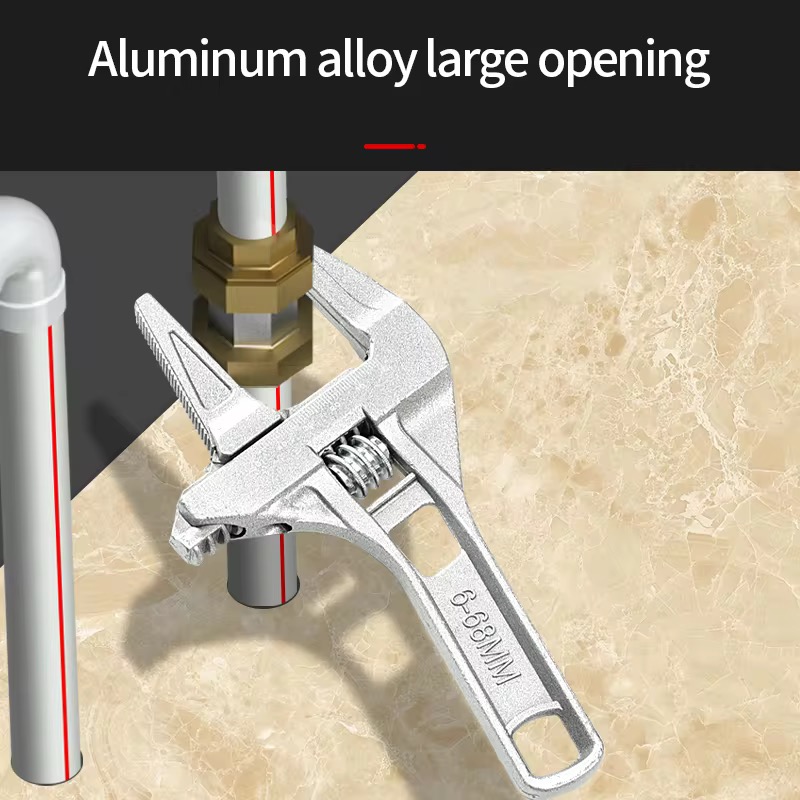1 buah 6-68mm Set perbaikan Un - Pipe Wrench Adjustable ulasan dan harga